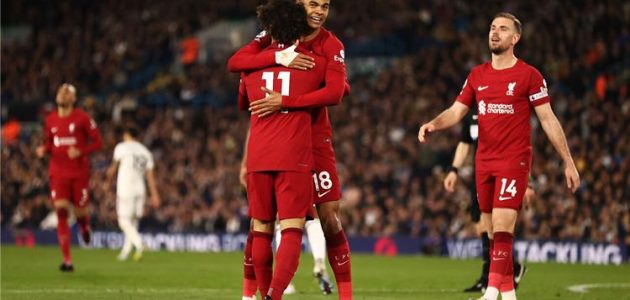 محمد صلاح يحقق رقمًا رائعًا بعد هدفيه في مباراة ليفربول وليدز يونايتد